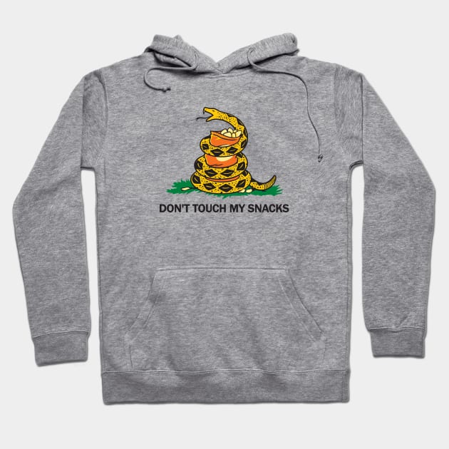 Don't Touch My Snacks Hoodie by WinterArtwork